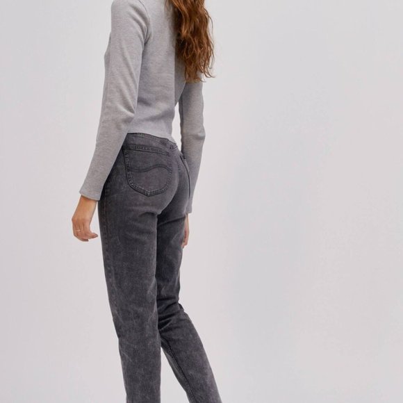 NWT LEE X DAYDREAMER COLLABORATION 90's JEANS, GREY, VARIOUS SIZES - Picture 3 of 9